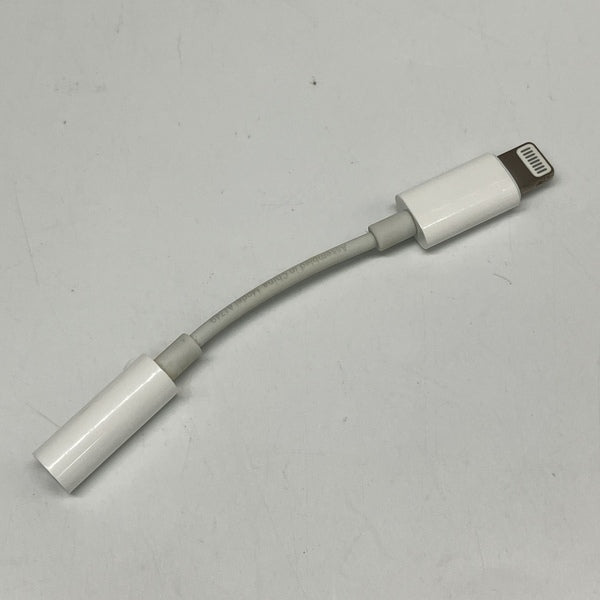 【中古】Lightning - 3.5 mmヘッドフォンジャックアダプタ【秋葉原】