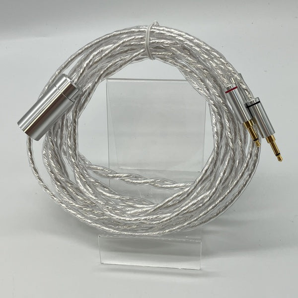 【中古】シルバーコートケーブル 3.5mm２極×2 to XLR （3.0ｍ）【秋葉原】