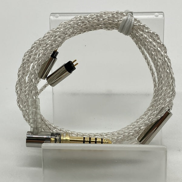 【中古】シルバーコートケーブル 2Pin 1.2m 4.4mm 5極バランス 【C106 2P12EZCLEH】【名古屋】