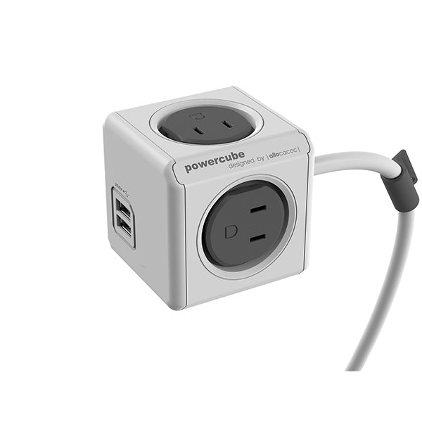 PowerCube4494 グレー （コード3m/USBあり）