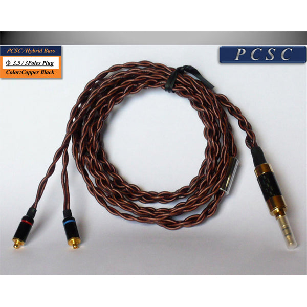 Hybrid Bass 3.5㎜ 3Poles Plug【PCSC-HB3.5】