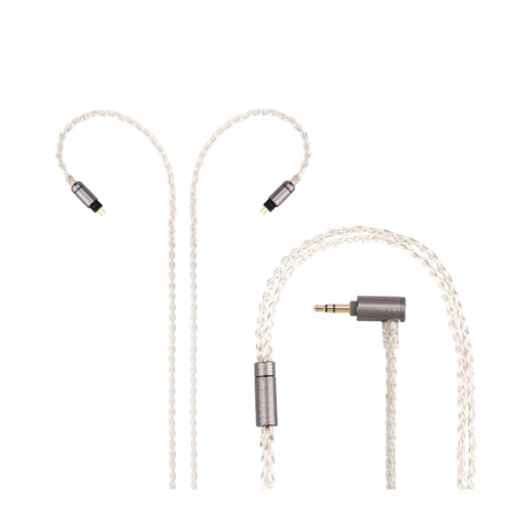 ARC41 シルバーコートハイブリッドケーブル IEM 2pin-3.5mm3極 【ARC41-2PIN-3.5】