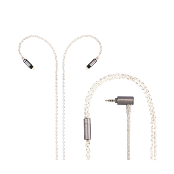 ARC42 シルバーコートハイブリッドケーブル IEM 2pin-2.5mm4極 【ARC42-2PIN-2.5】