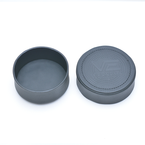 VE leather case (round)