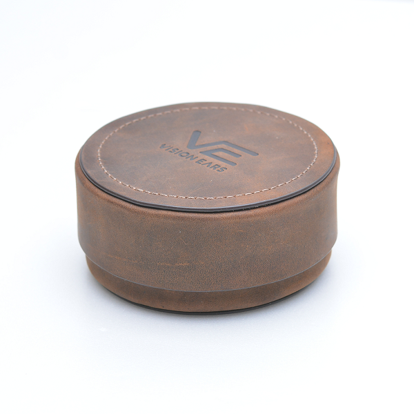 VE leather case (round)