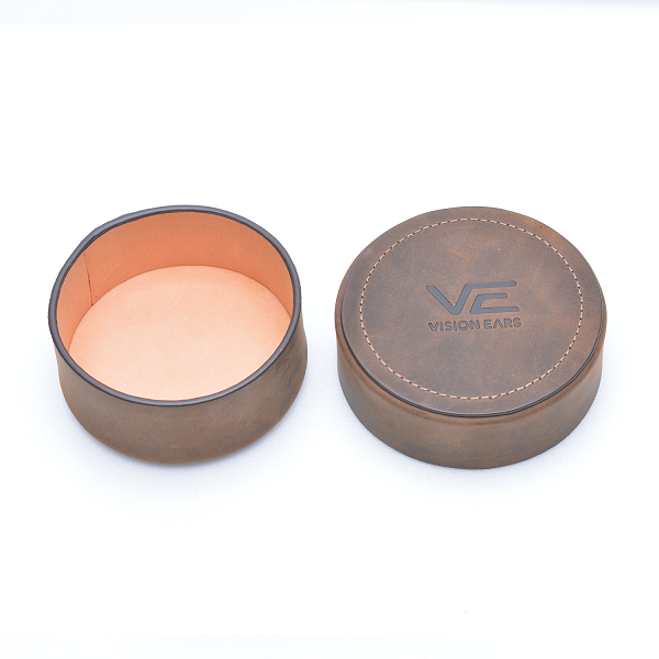 VE leather case (round)