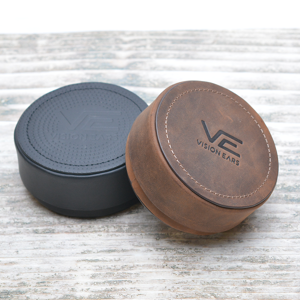 VE leather case (round)