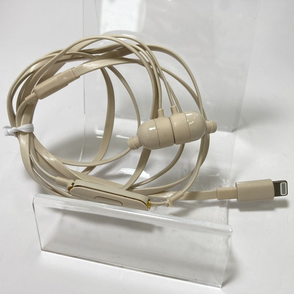 【中古】urBeats3 Lightning サテンゴールド 【BT URBEATS LTG S-GLD（MUHW2PA/A）】【日本橋】