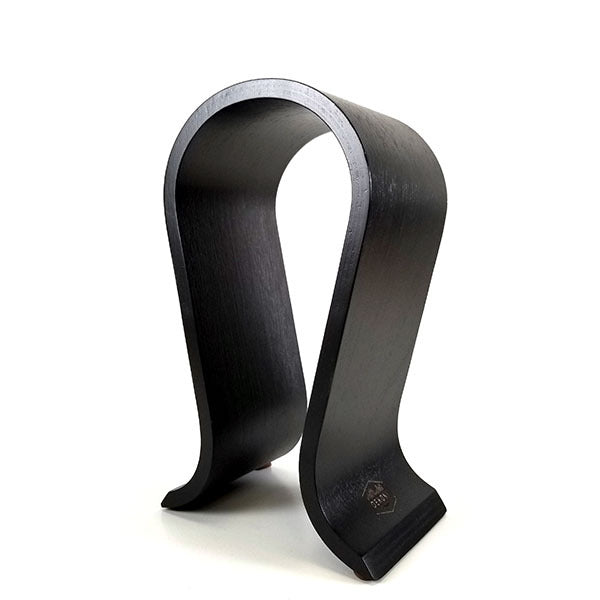 OMEGA 木製ヘッドホンスタンド 【OMEGA-BLK】
