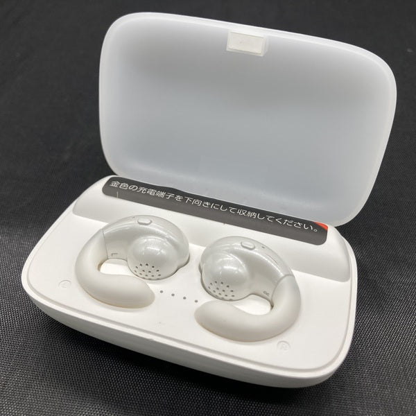 【中古】フグイノベーションズ FG-TWS-S19-WH  [イヤーカフ式 完全ワイヤレスイヤホン ホワイト]【秋葉原】