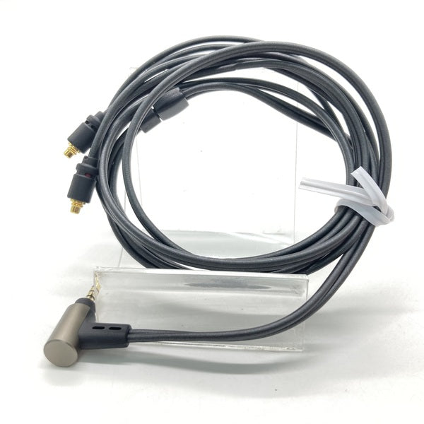 【中古】2.5mm4極プラグ-MMCX(L/R)イヤホンケーブル 1.2m ブラックライン【iect_01_bl2m_b_120】【秋葉原】