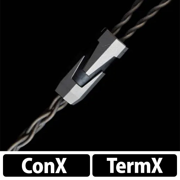 CHIRON (ケイローン) 4wire【ConX(2pin・MMCX・IPX※T2互換・Ear※Pentaconn互換・A2DC / TermX(4.4mm5極・3.5mm3極・2.5mm4極)】