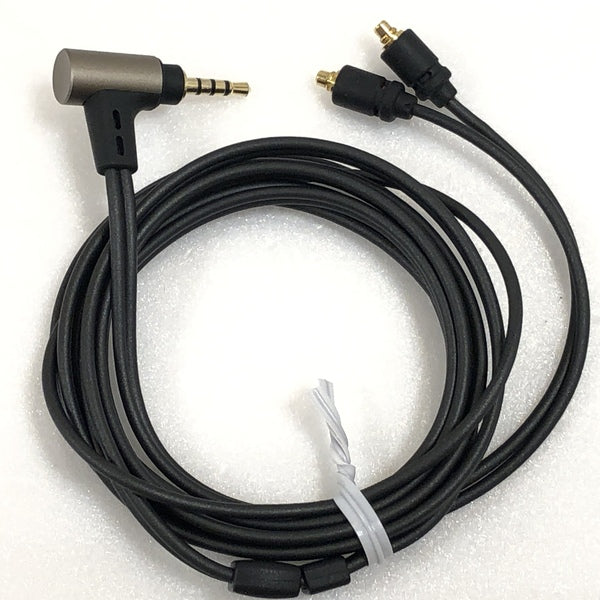 【中古】2.5mm4極プラグ-MMCX(L/R)イヤホンケーブル 1.2m ブラックライン【iect_01_bl2m_b_120】【日本橋】