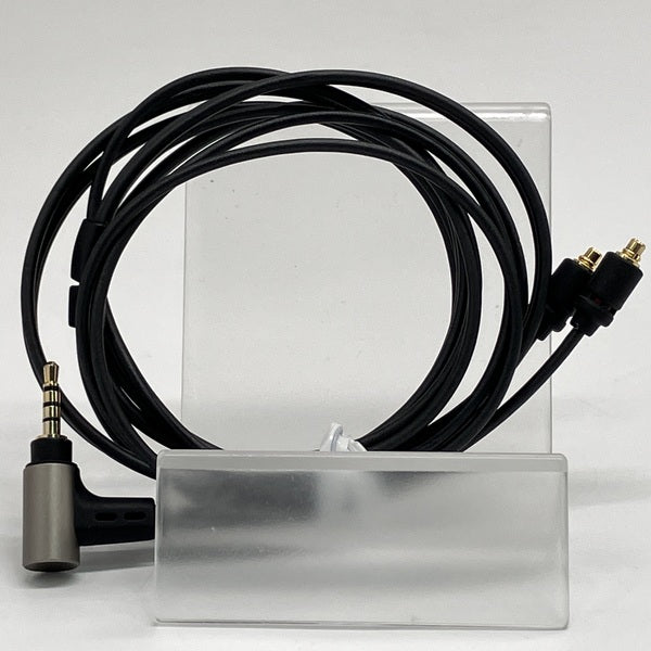 【中古】2.5mm4極プラグ-MMCX(L/R)イヤホンケーブル 1.2m ブラックライン【iect_01_bl2m_b_120】【名古屋】