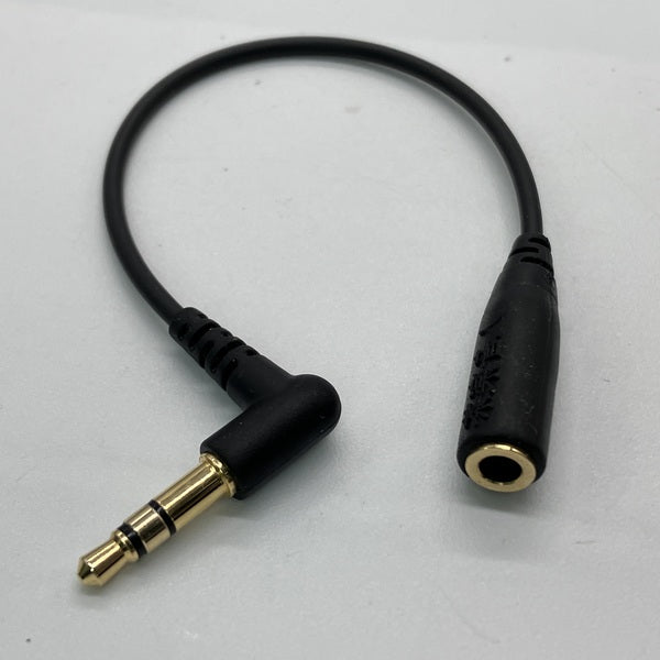 【展示機】L型変換コード【3.5mm3極ジャック-3.5mmＬ型3極プラグ】
