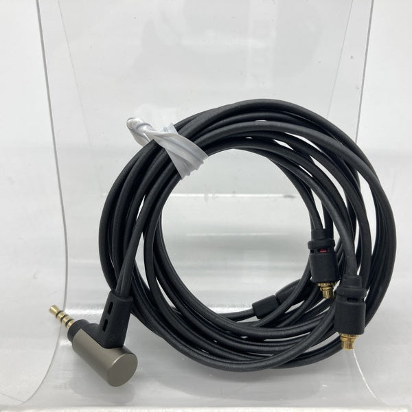 【中古】2.5mm4極プラグ-MMCX(L/R)イヤホンケーブル 1.2m ブラックライン【iect_01_bl2m_b_120】【日本橋】