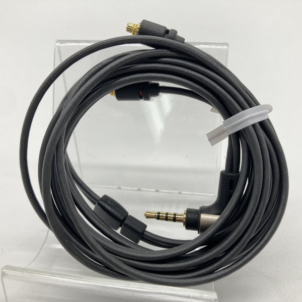 【中古】2.5mm4極プラグ-MMCX(L/R)イヤホンケーブル 1.2m ブラックライン【iect_01_bl2m_b_120】【名古屋】