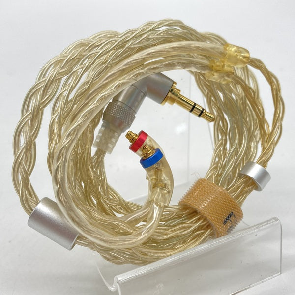 【中古】LC-3.5C 3.5mmシングルL字 銀メッキ高純度単結晶銅8芯ケーブル【FIO-LC35C】【日本橋】