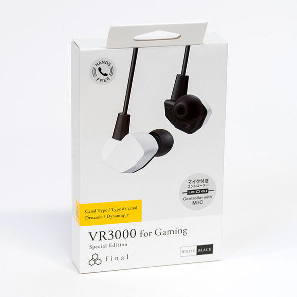 VR3000 for Gaming e☆イヤホン限定カラー ホワイト＆ブラック
