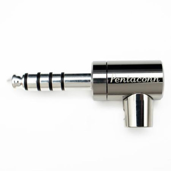 4.4mmバランス接続 ダイレクト銀めっきOFC 新L型 プラグ ver.Ti【NBP1-14-026】