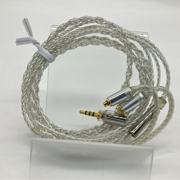 【中古】シルバーコートケーブル MMCX 1.2m 2.5mm 4極バランス 【C106 MS12DZCLEH】【名古屋】