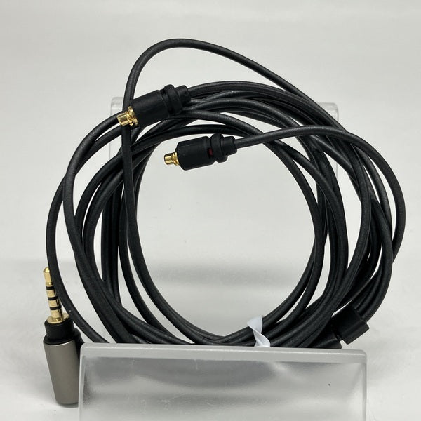 【中古】2.5mm4極プラグ-MMCX(L/R)イヤホンケーブル 1.2m ブラックライン【iect_01_bl2m_b_120】【名古屋】