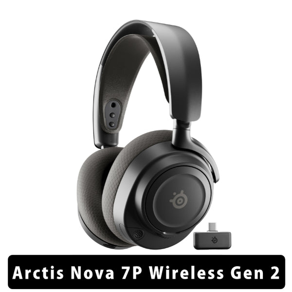Arctis Nova 7 Wireless Gen 2【Arctis Nova 7 Wireless Gen2ご購入でカプコンカップ大会記念タンブラープレゼントキャンペーン！～無くなり次第終了！ 】【期間限定セール！～9/29まで！】