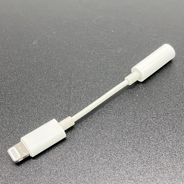 【中古】Lightning - 3.5 mmヘッドフォンジャックアダプタ【名古屋】