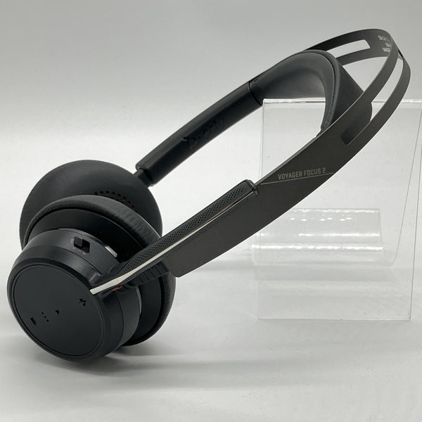 【中古】Voyager Focus 2 UC +USB-A Adapter +Charging Stand【秋葉原】