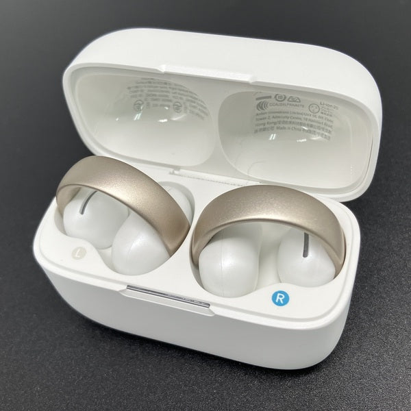 【中古】Soundcore AeroClip ホワイト&ゴールド【A3388N21】【日本橋】
