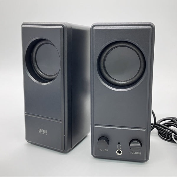 【中古】サンワサプライ USB電源PCスピーカー MM-SPL18UBK【秋葉原】