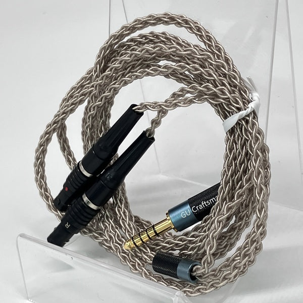 【中古】6N 単結晶シルバー（4.4mm）ヘッドホンケーブル【日本橋】