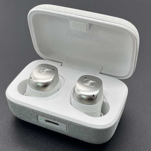 【中古】MOMENTUM True Wireless 4 ホワイトシルバー 【MTW4 White Silver】【日本橋】