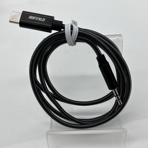 【中古】BUFFALOUSB Type-C to 3.5mmステレオミニ 変換ケーブル【秋葉原】