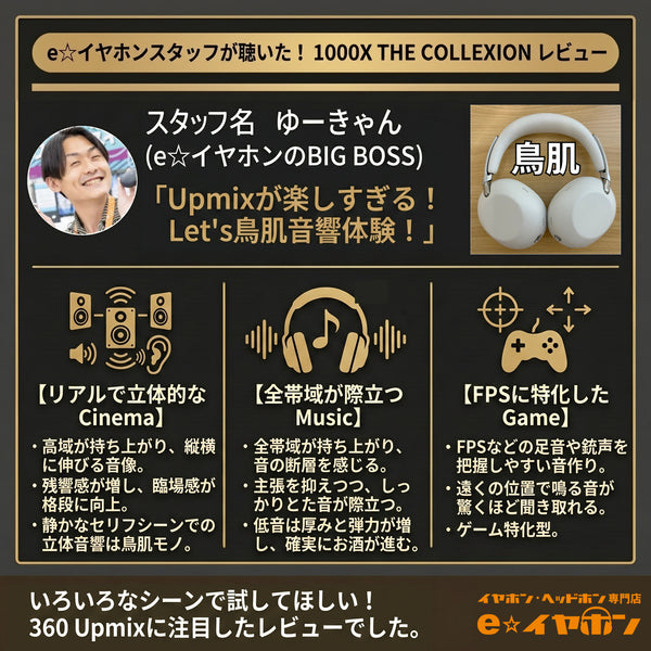 【延長保証5年無料】1000X THE COLLEXION