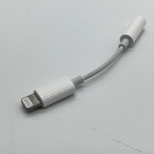 【中古】Lightning - 3.5 mmヘッドフォンジャックアダプタ【秋葉原】