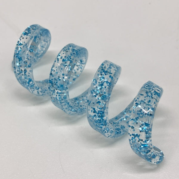 【中古】くるくる グリッタースカイブルー (S) ＜ケーブル留アクセサリ＞【名古屋】