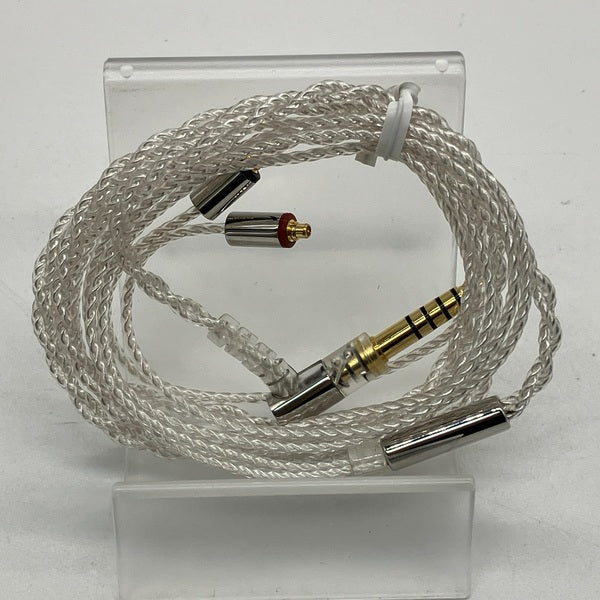 【中古】シルバーコートケーブル MMCX 1.2m 4.4mm 5極バランス 【C106 MS12EZCLEH】【秋葉原】