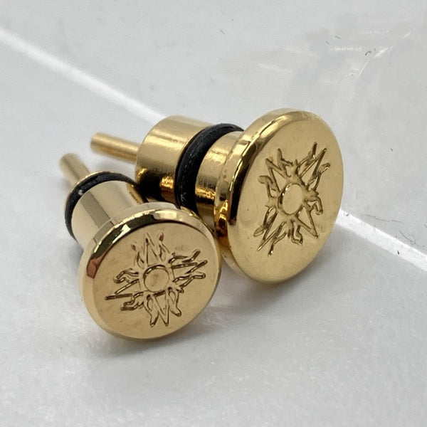 【中古】カスタムヘッドホンジャック･ダストプラグ 3.5mm用&4.4mm用 各1個【P35A-P44A】【秋葉原】