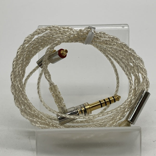 【中古】シルバーコートケーブル MMCX 1.2m 4.4mm 5極バランス 【C106 MS12EZCLEH】【秋葉原】