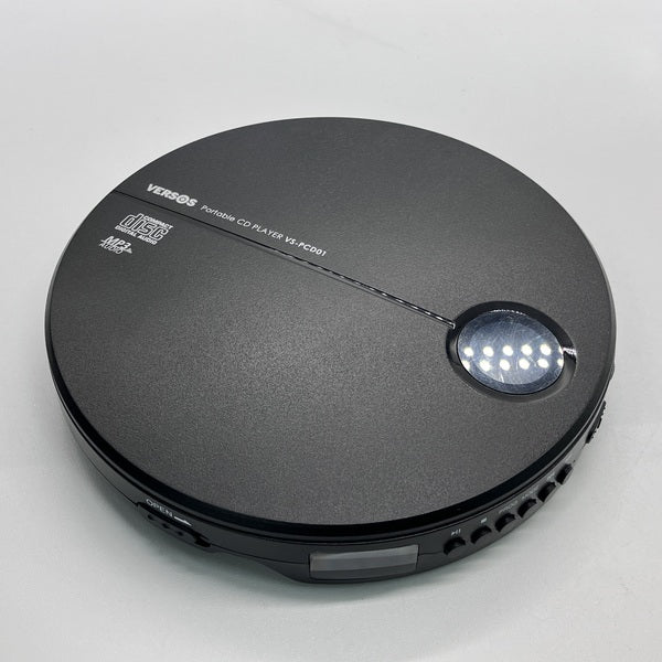 【中古】VERSOS ポータブルCDプレーヤー VS-PCD01 BLACK×BLACK【秋葉原】