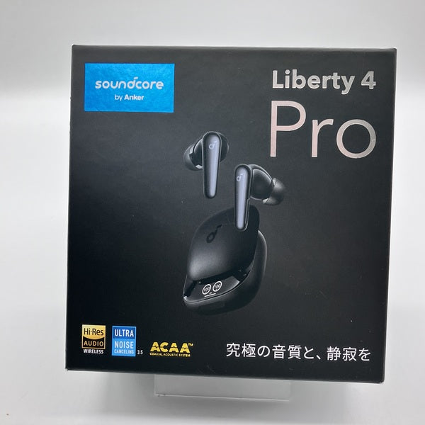 【中古】Soundcore Liberty 4 Pro ミッドナイトブラック 【A3954N11】【日本橋】