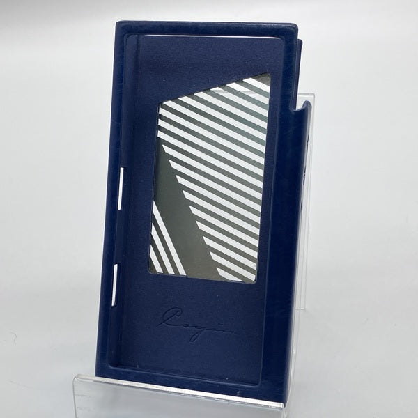 【中古】N3Ultra用純正レザーケース ブルー【日本橋】