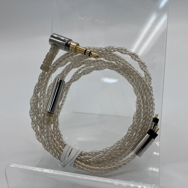【中古】シルバーコートケーブル 2Pin 1.2m 3.5mm 【C106 2P12AZCLEH】【日本橋】