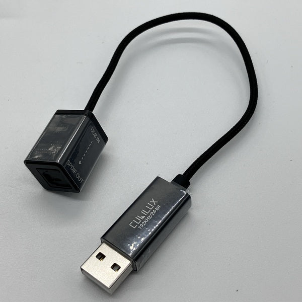 【中古】Cubilux USB A   SPDIF 変換アダプタ【秋葉原】