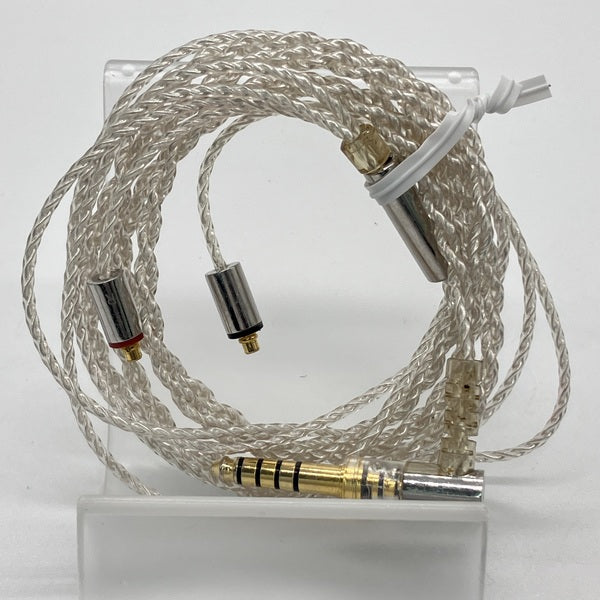 【中古】シルバーコートケーブル MMCX 1.2m 4.4mm 5極バランス 【C106 MS12EZCLEH】【秋葉原】