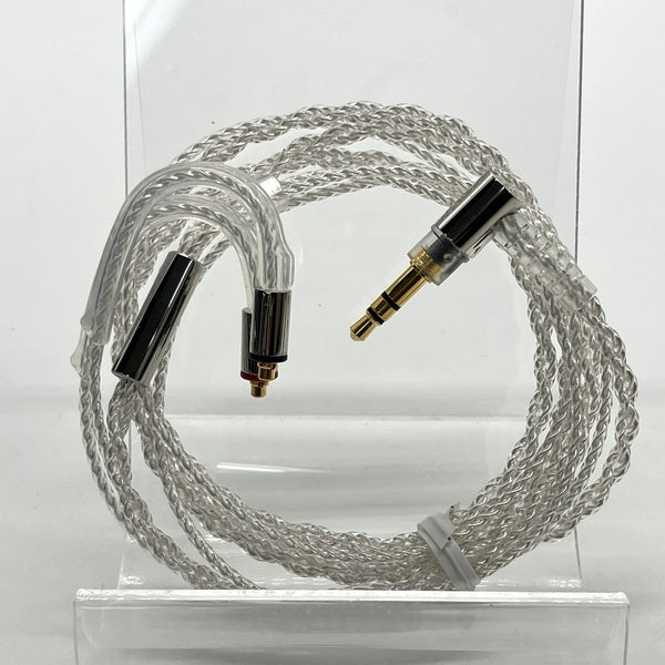 【中古】シルバーコートケーブル MMCX 1.2m 3.5mm  【C106 MS12AZCLEH】【日本橋】