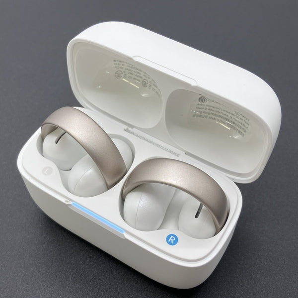 【中古】Soundcore AeroClip ホワイト&ゴールド【A3388N21】【秋葉原】
