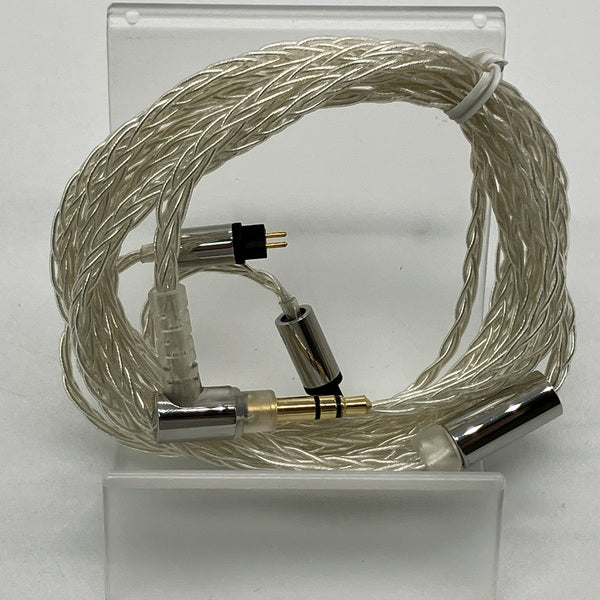 【中古】ソフトシルバーコートケーブル 2Pin 3.5mm (1.2m) 【C141 2P12AUCLEH】【秋葉原】