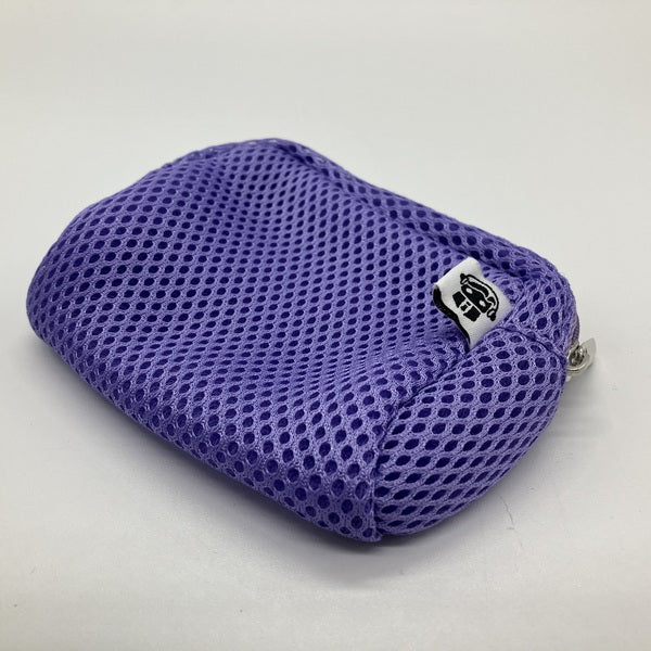 【中古】MUSIN イヤホンメッシュポーチ ラベンダー【名古屋】